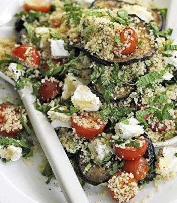 https://www.pontalo.net - Aubergine couscous salad