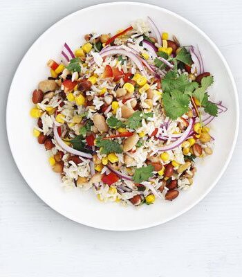 https://www.pontalo.net - Mixed bean & wild rice salad