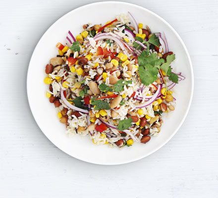 https://www.pontalo.net - Mixed bean & wild rice salad