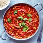 https://www.pontalo.net - Vegan red pepper & bean tikka masala