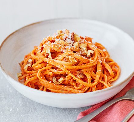 https://www.pontalo.net - Red pepper linguine