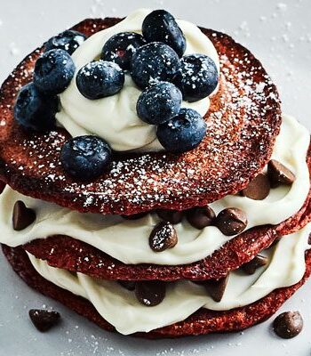 https://www.pontalo.net - Red velvet pancakes