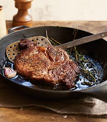 https://www.pontalo.net - Pan-fried rib-eye steak