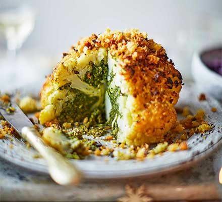 https://www.pontalo.net - Roasted stuffed cauliflower