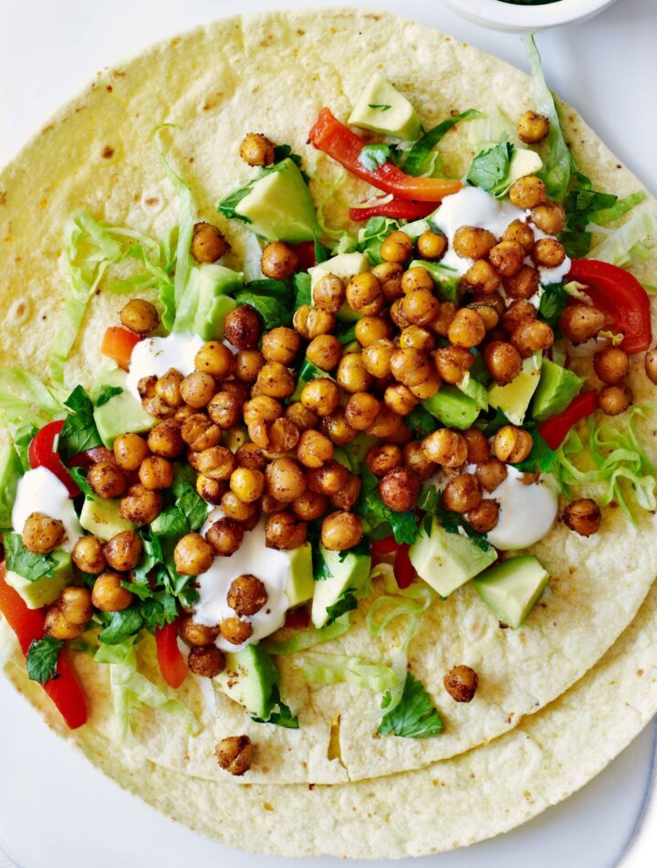 https://www.pontalo.net - Roasted chickpea wraps