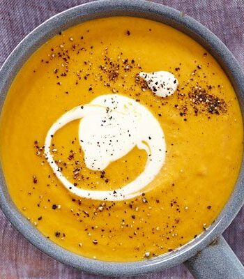 https://www.pontalo.net - Roasted sweet potato & carrot soup