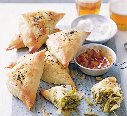 https://www.pontalo.net - Runner bean samosas