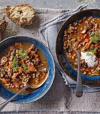 https://www.pontalo.net - Healthy mushroom soup