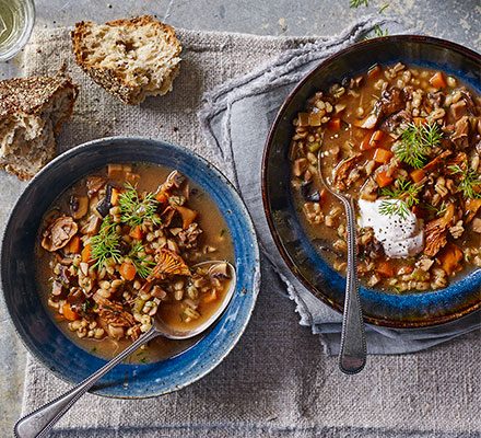 https://www.pontalo.net - Healthy mushroom soup