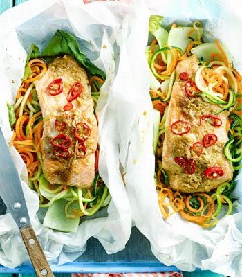 https://www.pontalo.net - Ginger & soy salmon en papillote