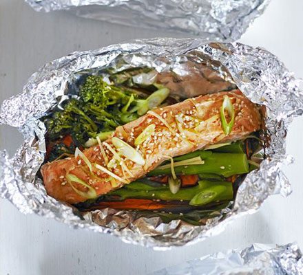 https://www.pontalo.net - Teriyaki salmon parcels