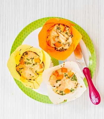 https://www.pontalo.net - Toddler recipe: Salmon & sweet potato muffins