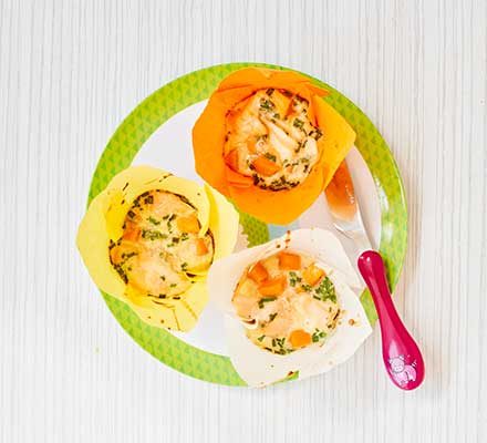 https://www.pontalo.net - Toddler recipe: Salmon & sweet potato muffins