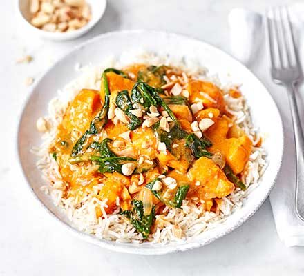 https://www.pontalo.net - Sweet potato & peanut curry