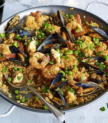 https://www.pontalo.net - Seafood paella