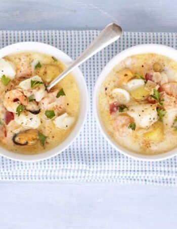 https://www.pontalo.net - Simple seafood chowder