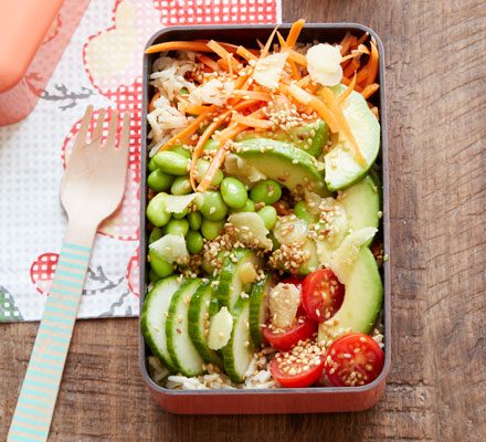 https://www.pontalo.net - Sesame & ginger sushi bowls