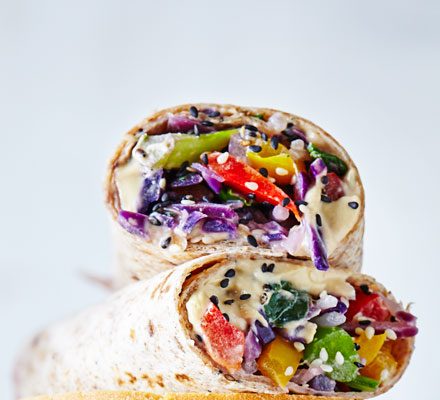 https://www.pontalo.net - Sesame stir-fry wrap