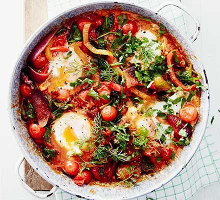 https://www.pontalo.net - Healthy shakshuka