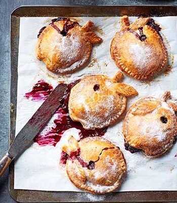 https://www.pontalo.net - Spiced apple & blackberry hand pies