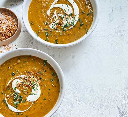 https://www.pontalo.net - Spiced lentil & butternut squash soup