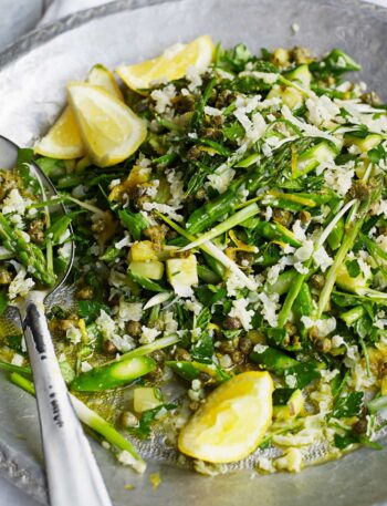 https://www.pontalo.net - Spring vegetable & cauliflower tabbouleh