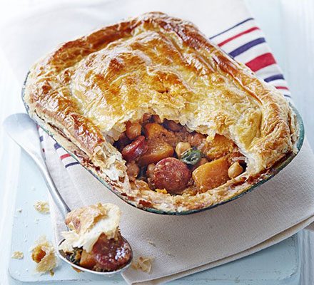 https://www.pontalo.net - Squash & chorizo pot pies