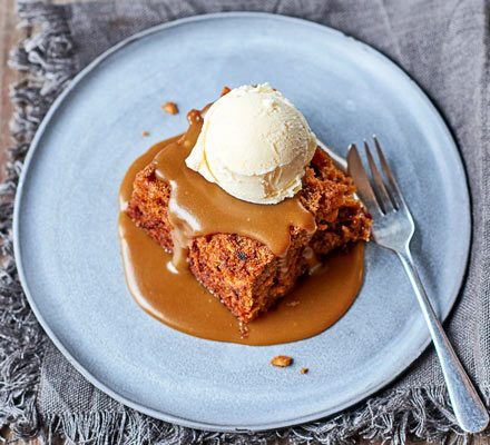 https://www.pontalo.net - Sticky toffee parsnip pudding