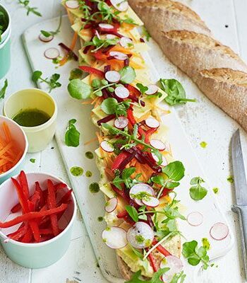 https://www.pontalo.net - Stuffed rainbow baguette