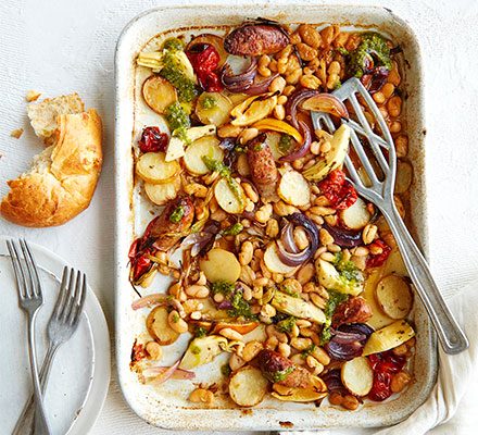 https://www.pontalo.net - Sausage traybake