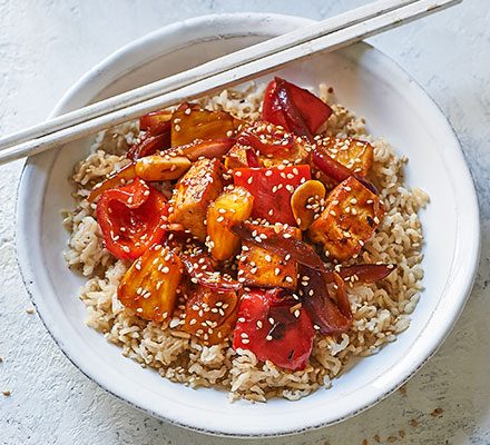 https://www.pontalo.net - Sweet & sour tofu