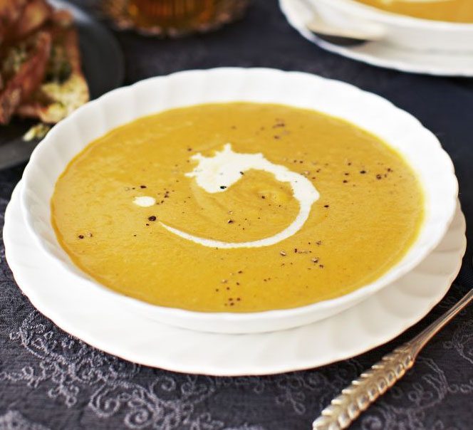 https://www.pontalo.net - Butternut squash and sweet potato soup