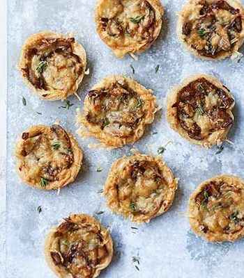 https://www.pontalo.net - Caramelised mushroom tartlets