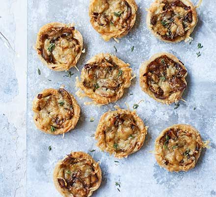 https://www.pontalo.net - Caramelised mushroom tartlets