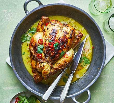 https://www.pontalo.net - Thai green curry roast chicken