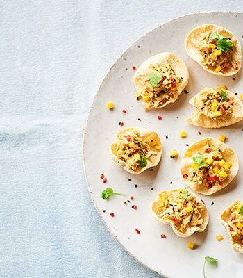 https://www.pontalo.net - Tikka jackfruit mini poppadums