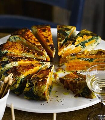 https://www.pontalo.net - Spinach & pepper frittata