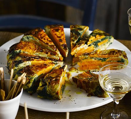 https://www.pontalo.net - Spinach & pepper frittata