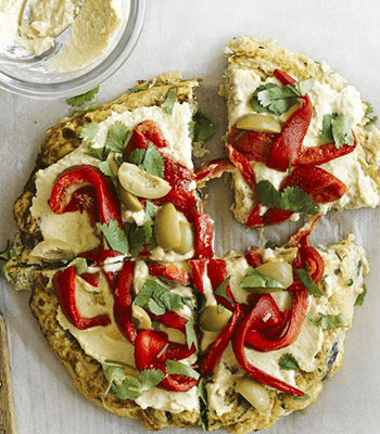 https://www.pontalo.net - Courgette tortilla with toppings