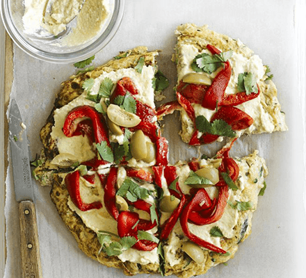 https://www.pontalo.net - Courgette tortilla with toppings