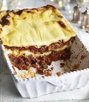 https://www.pontalo.net - Triple cheese & aubergine lasagne