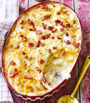 https://www.pontalo.net - Triple cheese & bacon dauphinoise