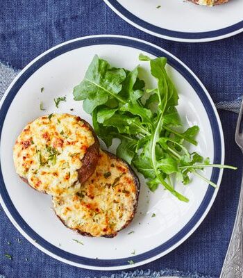 https://www.pontalo.net - Triple cheese & tarragon-stuffed mushrooms