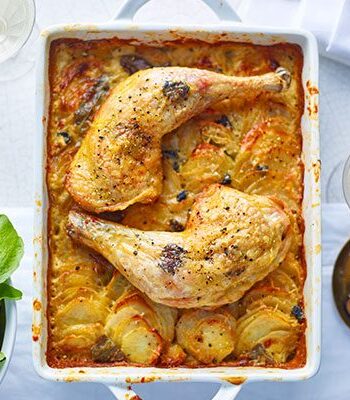 https://www.pontalo.net - Truffle chicken & potato gratin