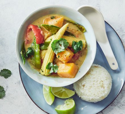 https://www.pontalo.net - Vegetarian Thai green curry