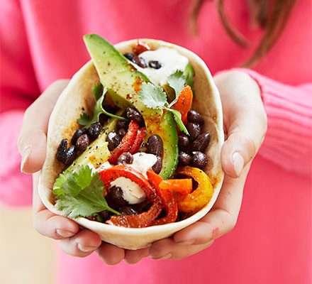 https://www.pontalo.net - Vegetarian fajitas