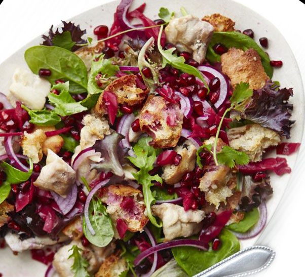 https://www.pontalo.net - Warm chicken & ciabatta salad