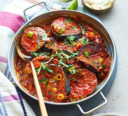 https://www.pontalo.net - West Indian spiced aubergine curry