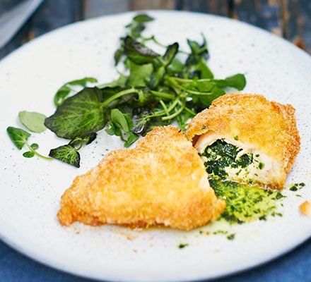 https://www.pontalo.net - Wild garlic chicken kiev