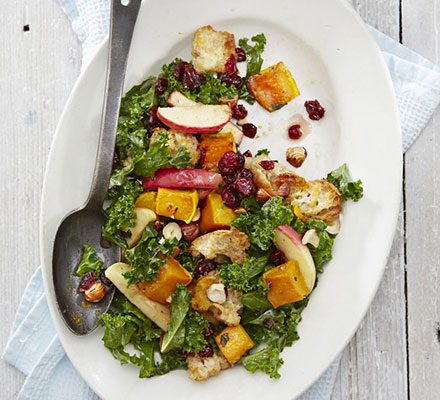 https://www.pontalo.net - Winter apple & squash panzanella